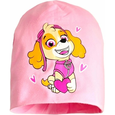 TED LABELS Dievčenská jarná / jesenná čiapka Labková patrola Paw Patrol motív Skye