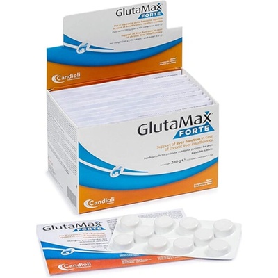 GlutaMax Advanced podpora funkcie pečene pre psov 12 x 10 tabliet