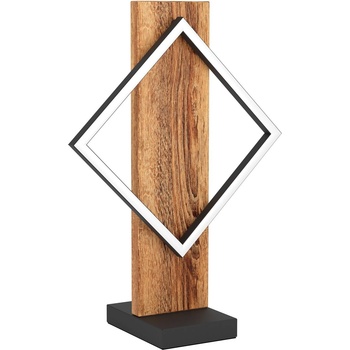 EGLO 901937 - LED настолна лампа BOYAL LED/13W/230V черна/кафява (EG901937)