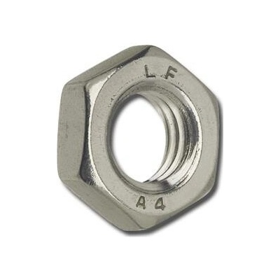 Šestihranná matice nízká ISO8675, jemný závit M20x1.5, nerez A4 (DIN439-2) (50 ks) – Hledejceny.cz