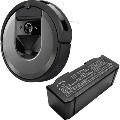 Cameron sino Батерия за прахосмукачка iRobot 5150, 7150, Roomba e5, Roomba i8 4624864 LiIon 14, 4V 5200mAh CAMERON SINO (CS-IRB720VX)