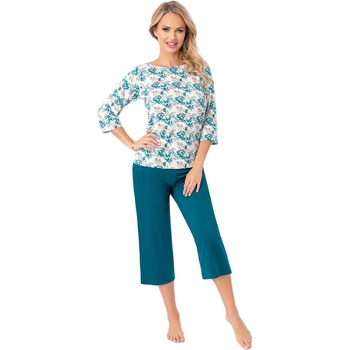 Donna Дамска пижама Piama-Irmina-34-MorskiV-65622-Morski - Бордо, размер S