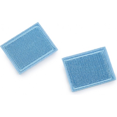Prima-obchod Nažehlovací záplaty pro opravy dírek i zdobení 3x4 cm, barva 4 modrá světlá