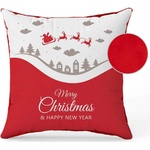 Амек Тойс Коледна възглавничка с шейна Амек Тойс - Merry Christmas (090730-2)