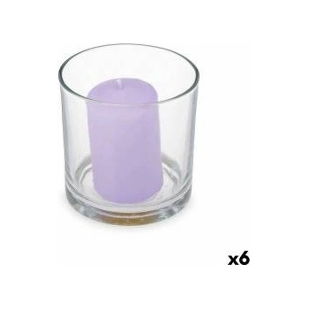Acorde Ароматизирана Свещ 10 x 10 x 10 cm (6 броя) Чаша Лавандула
