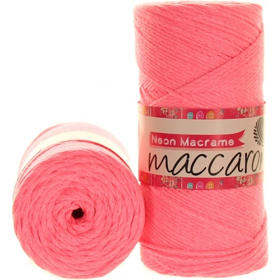 Neon Macrame 005 světle růžová neon