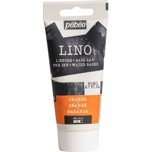 Pébéo Lino Paint Боя за линогравюра Orange 80 ml (141502)