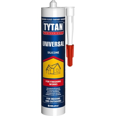 Tytan Silikon univerzální 280 ml transparentní