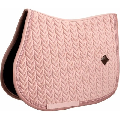 Kentucky Podsedlová dečka Velvet Mini Pearls old rose – Zboží Dáma