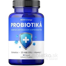 MOVit Energy Probiotiká komplex laktobacilov a bifidobaktérií 90 vegánskych kapsúl