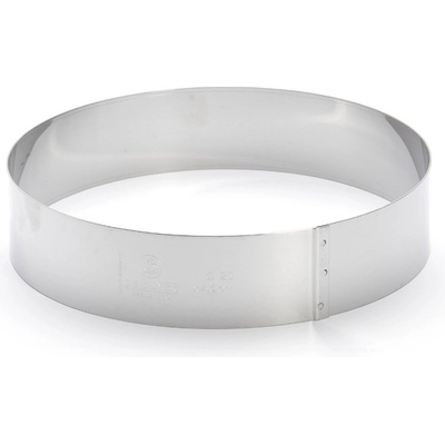 de Buyer Кръгла рамка за печене 20 x 4, 5 см, неръждаема стомана, de Buyer (DB398920)