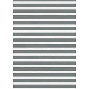vidaXL Зеброва щора 155x200 см Ширина на плата 150, 9 см Полиестер (4014168)