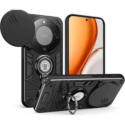 VSETKONAMOBIL 133354 CAMPROTECT Obal s držiakom pre Honor Magic8 Lite čierny