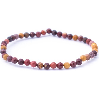 Milujeme Kameny jaspis mokait fazetovaný kulička NFK22