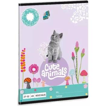 Ars Una Симпатични животни: Тетрадка на квадратчета с котки - 27-32, a5 (53633682)