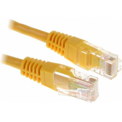 Lanberg PCU5-10CC-0300-Y Patch, RJ45 cat. 5e UTP, 3m, žlutý