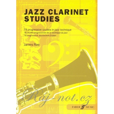 Jazz Clarinet Studies 78 jazzových etúd so stúpajúcou obtiažnosťou 1-5 / klarinet