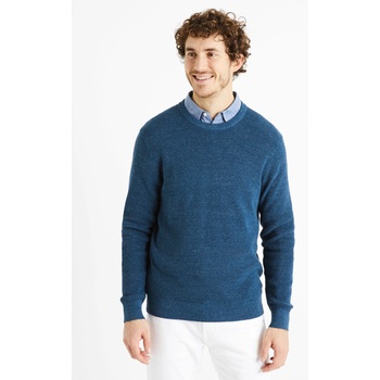 Celio Петролен мъжки основен пуловер Celio Degrain Celio | Sin | МЪЖЕ | S
