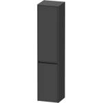 Duravit Ketho. 2 - Шкаф висок 176x40x36 см, 2 врати, панти отляво, графитен мат K21329L49490000 (K21329L49490000)
