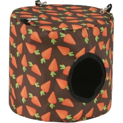 O'lala Pets Závěsný domeček pro hlodavce vzor mrkev 20 x 20 cm – Zbozi.Blesk.cz