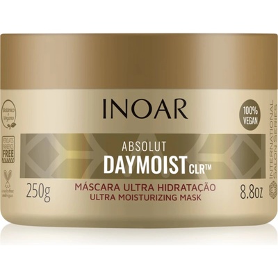 INOAR Absolut Daymoist CLR интензивна хидратираща маска за суха и боядисана коса 250 гр