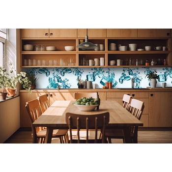 DIMEX ART s. r. o Фототапет за кухня - кубчета лед 420 x 60 см