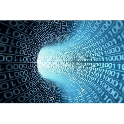 DIMEX ART Флизелинов фототапет 3d двоичен поток 375 x 250 см