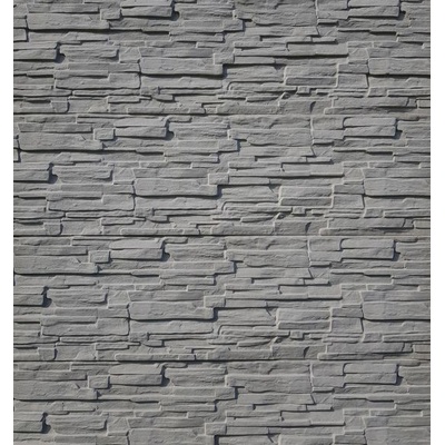 REMU Betonový plot - panel BŘIDLICE (25x200x4 cm) jednostr. přírodní