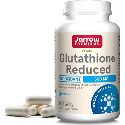 Jarrow Glutathione redukovaný 500 mg x 120 rostlinných kapsúl