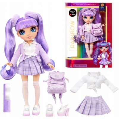 MGA Rainbow High Junior PJ Party Violet Willow