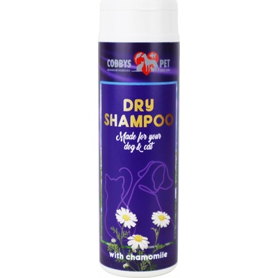 Cobbys Pet suchý šampon s heřmánkovým olejem100 g
