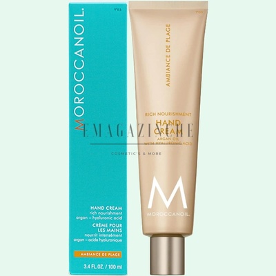 Moroccanoil Хидратиращ крем за ръце с кокос и гардения 100 мл Ambiance de Plage Hand Cream (MRCFMC-BLHCADP100)