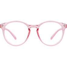 Techsuit Anti-Blue Light Glasses Reflex PC PC28003-C5 - Round - Pink