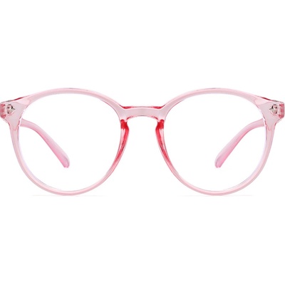 Techsuit Anti-Blue Light Glasses Reflex PC PC28003-C5 - Round - Pink