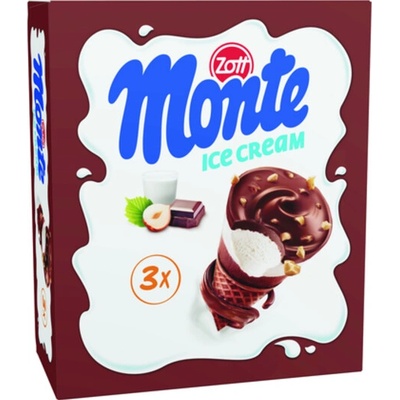 Zott Monte kornút zmrzlina 120 ml