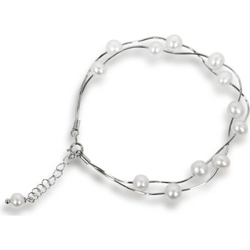 JwL Jewellery z pravých bílých perel JL0174