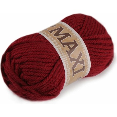 Pletací příze Jumbo MAXI 100 g - 25 (940) růžová střední