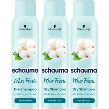Schauma Miss Fresh Suchý Šampon 3x150 ml