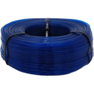 Recycling Fabrik rPETG Refill Leuchtender Saphir (Blue-Translucent) - 1, 75 mm / 1000 g (PTGX-R175-1000-LESA)
