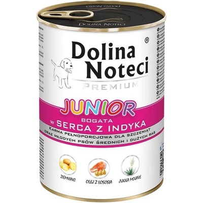 Dolina Noteci Premium Junior turkey hearts 400 g