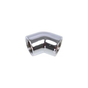 Alphacool L-конектор Alphacool HF, Вътрешна резба G1/4 - G1/4, 45°, Хром (AC-64334)