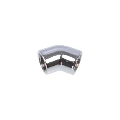 Alphacool L-конектор Alphacool HF, Вътрешна резба G1/4 - G1/4, 45°, Хром (AC-64334)