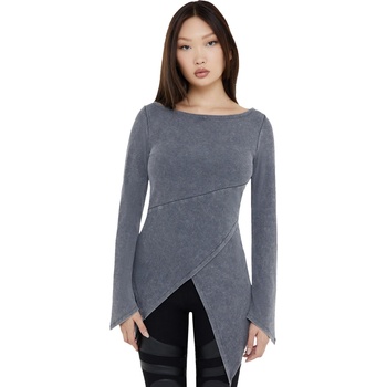 KILLSTAR Дамска тениска (топ) KILLSTAR x KIHILIST - Walking In Abyss - Black - KSRA013551