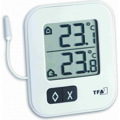 TFA 30.1043.02 Digitální vnitřní/vnější teploměr