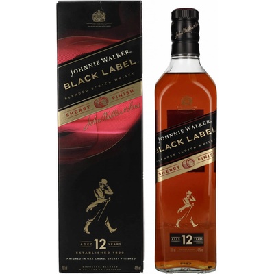 Johnnie Walker Black Label Sherry Finish 12y 40% 0,7 l (kartón)