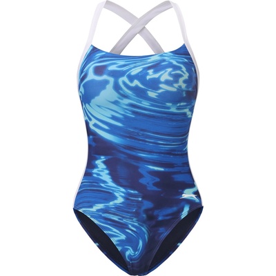 Slazenger Дамски бански костюм Slazenger Wide Tie Back Suit Womens - Ripple
