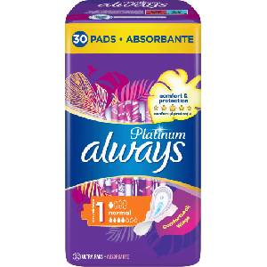 Always Дамски превръзки Platinum Normal duo, 30 бр (2122587)