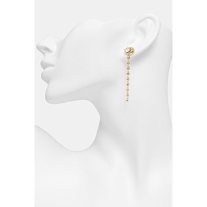 Guess обици дамски от неръждаема стомана AURORA (JUBE06.236JW) - answear - 105,60 лв