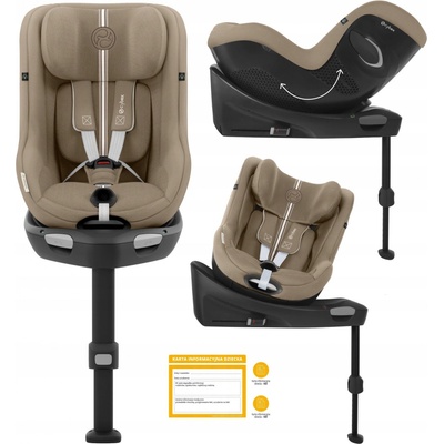 Cybex SIRONA Gi i-Size 2025 Almond Beige Plus