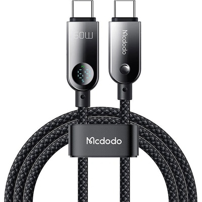 Mcdodo CA-4780 USB-C to USB-C 60W data, 1,2m, černý